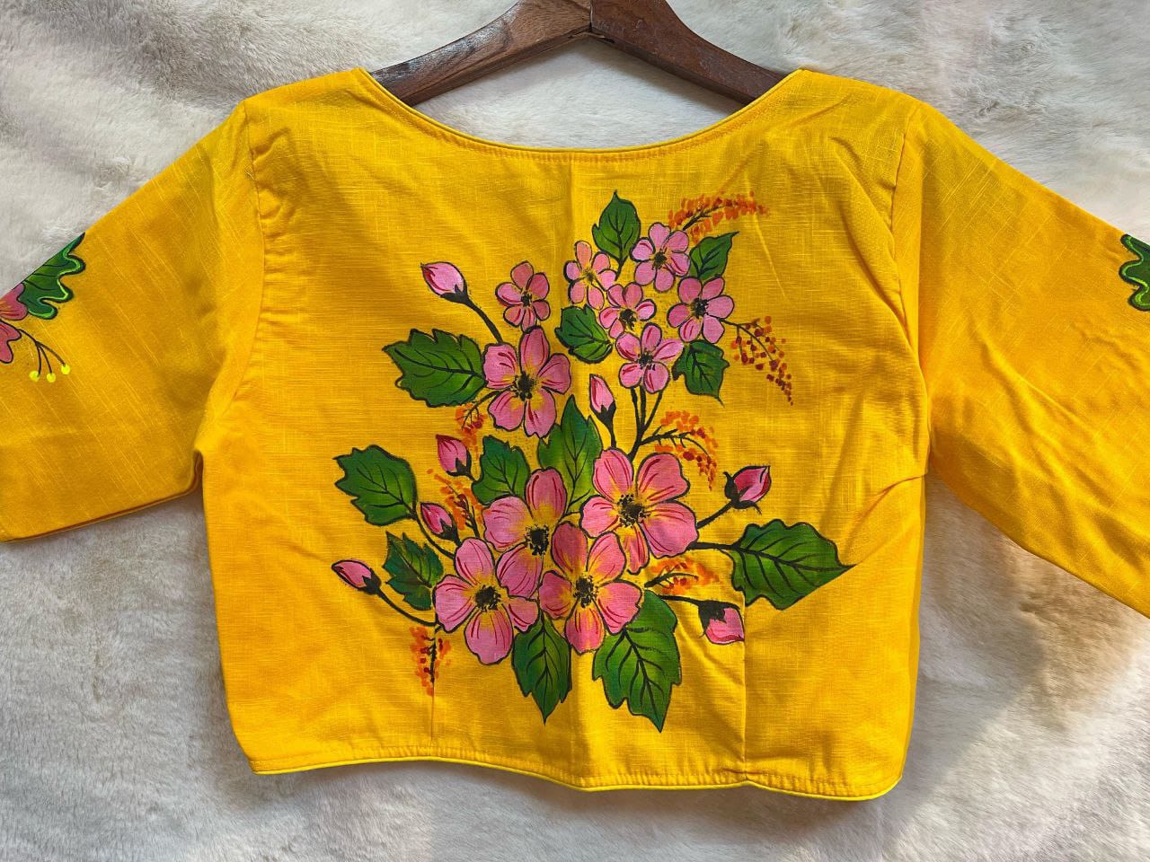 Hand Painted Blouse