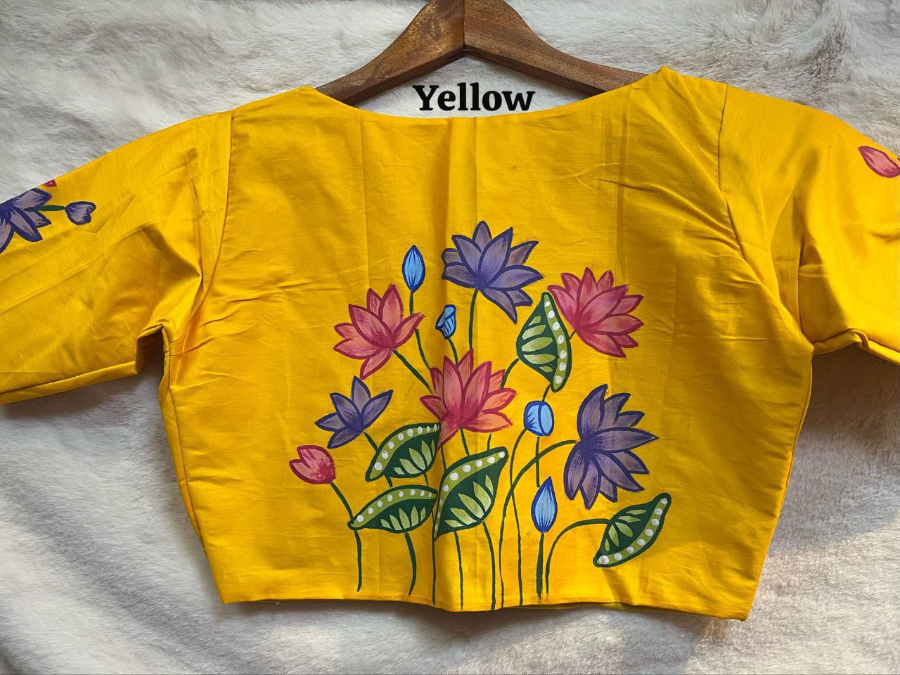 Hand Painted Blouse