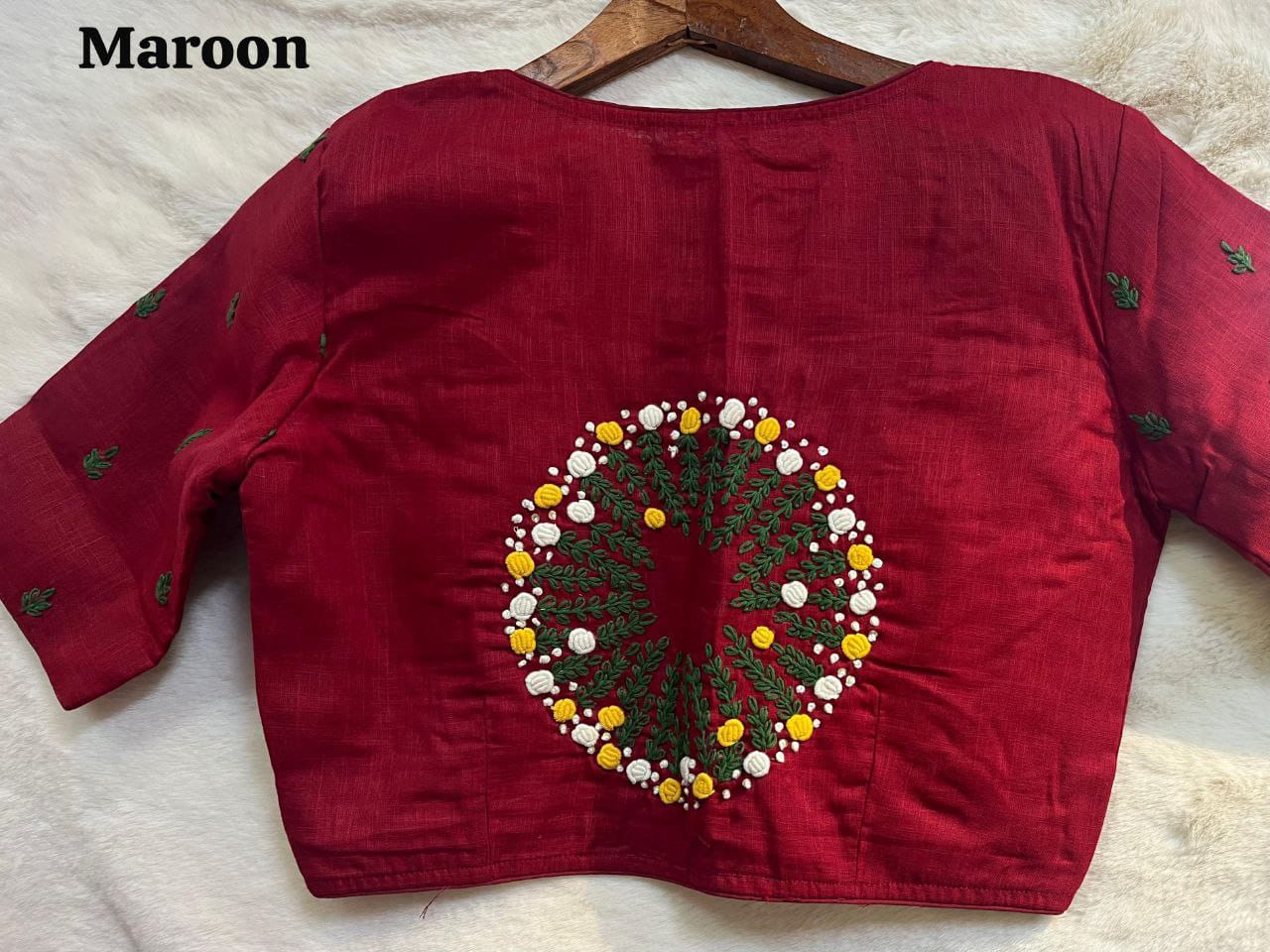 Hand Kutch Work Blouse
