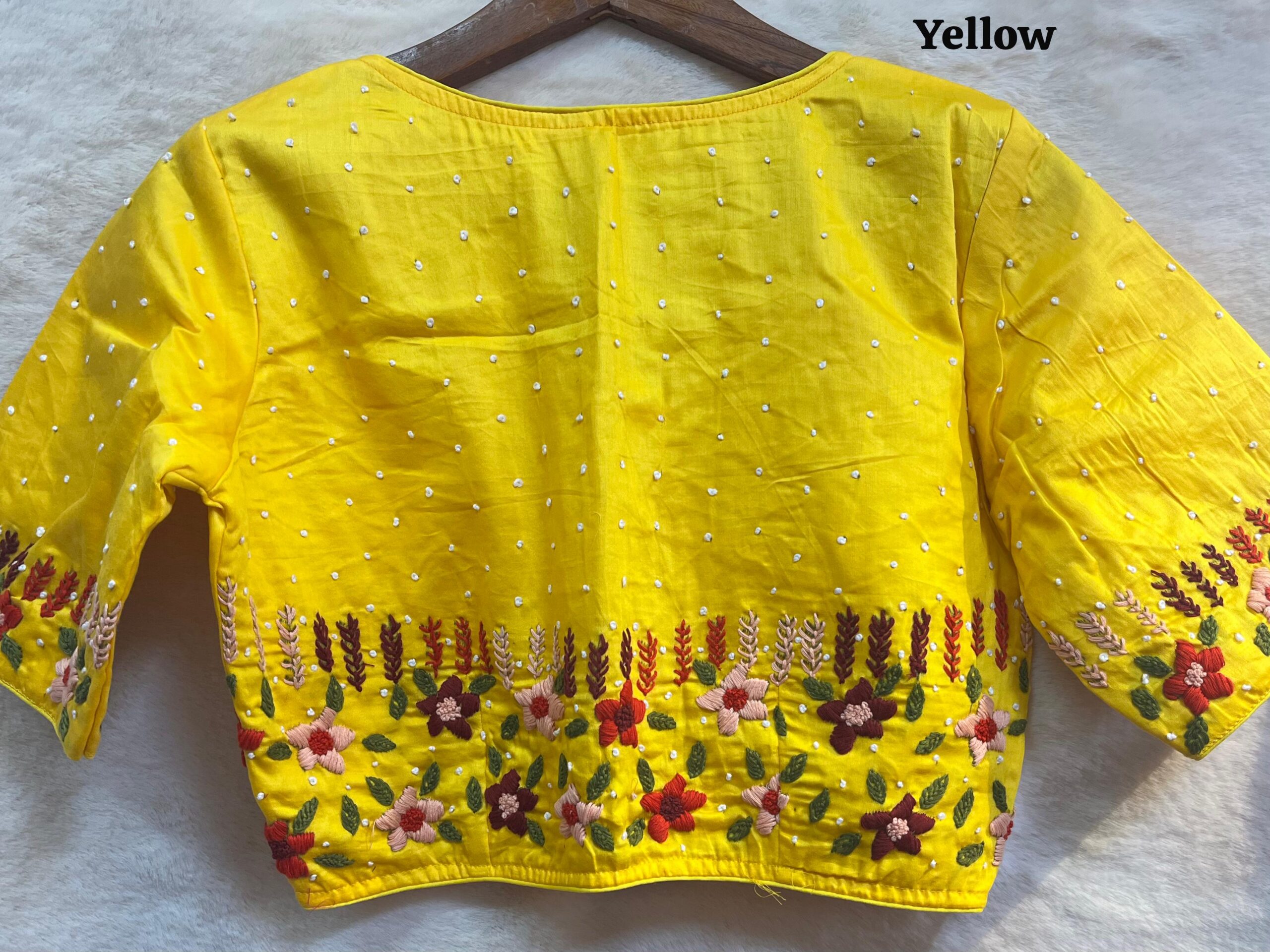 Hand Kutch Work Blouse