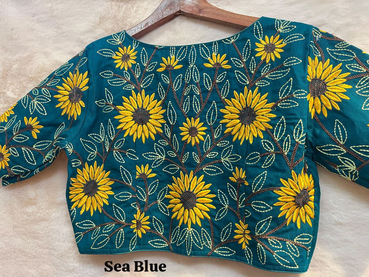 Hand Kutch work Blouse
