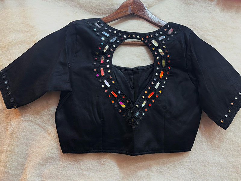 Stunning Mirror Work Blouse