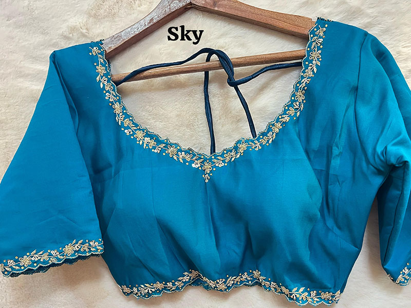 Zardozi Handmade Full Hand work Blouse