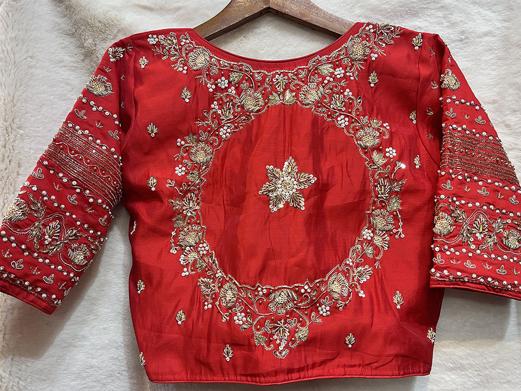 Zardosi & Aadi Full Heavy Hand work