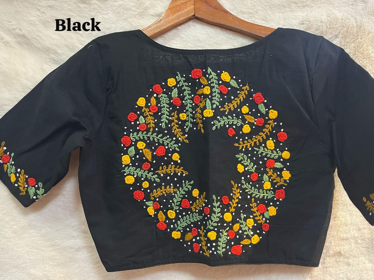 Hand Kutch Work Blouse