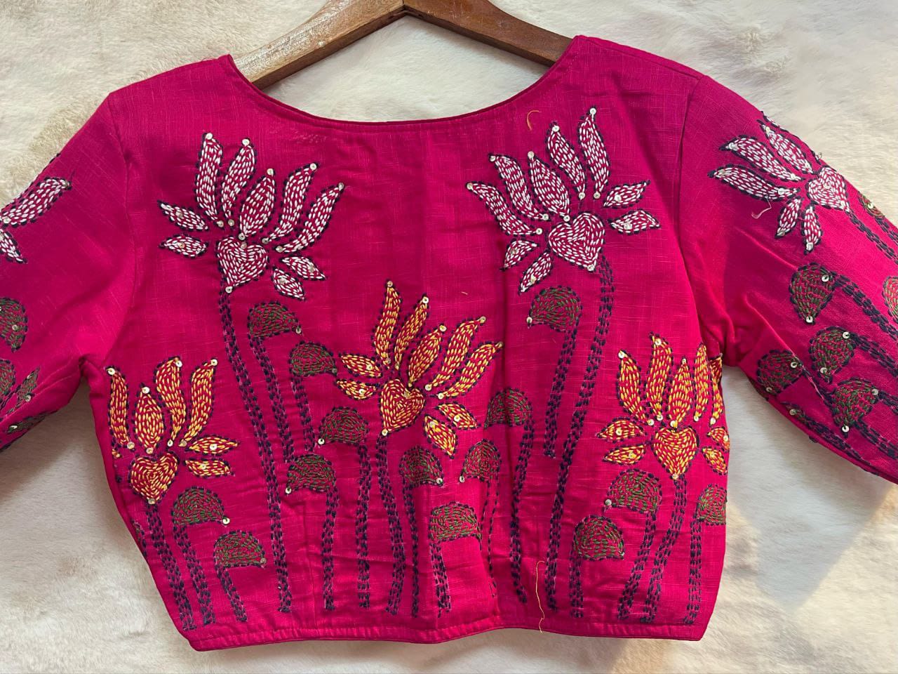 Hand Kutch Work Blouse