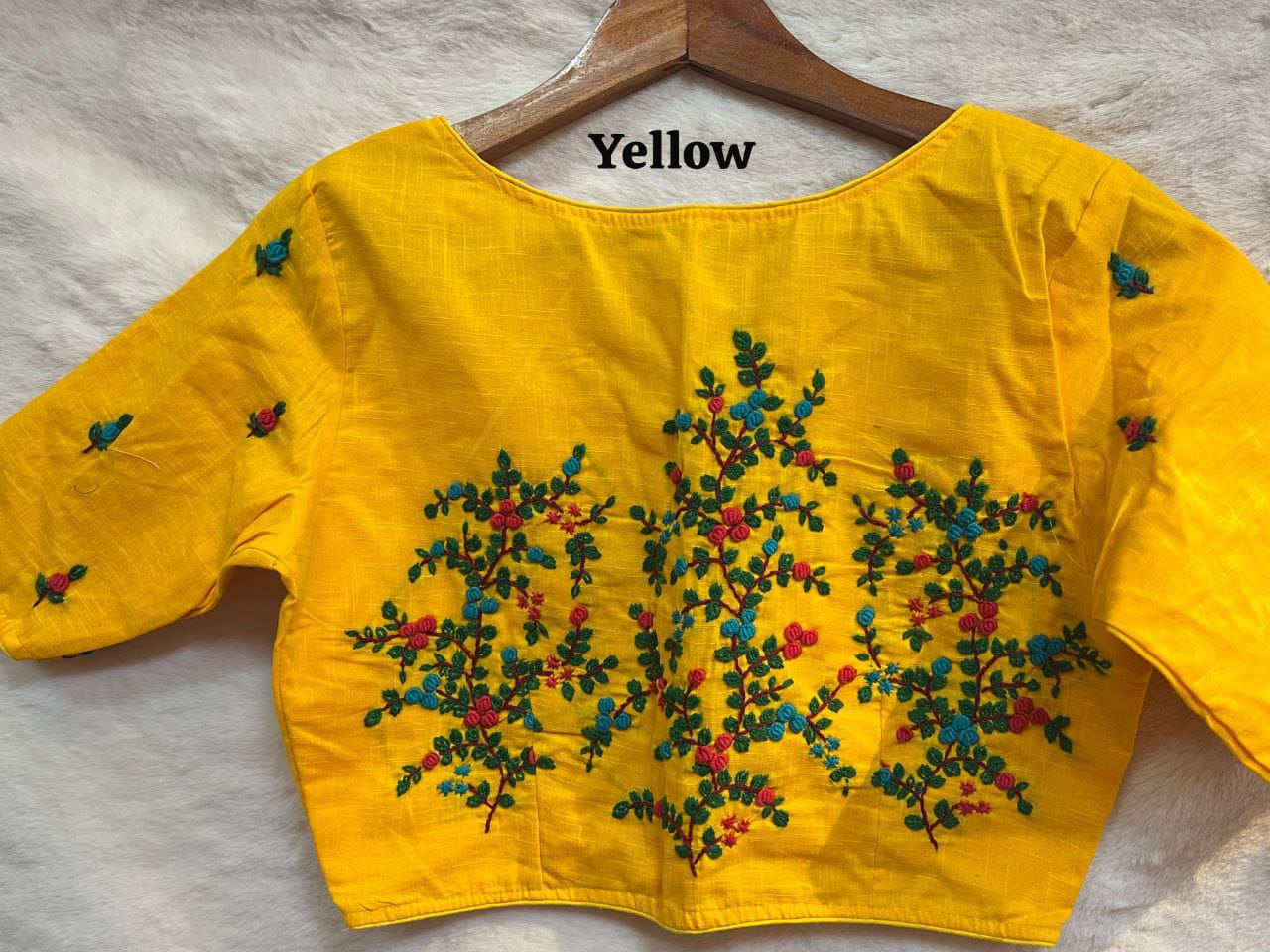 Hand Kutch Work Blouse