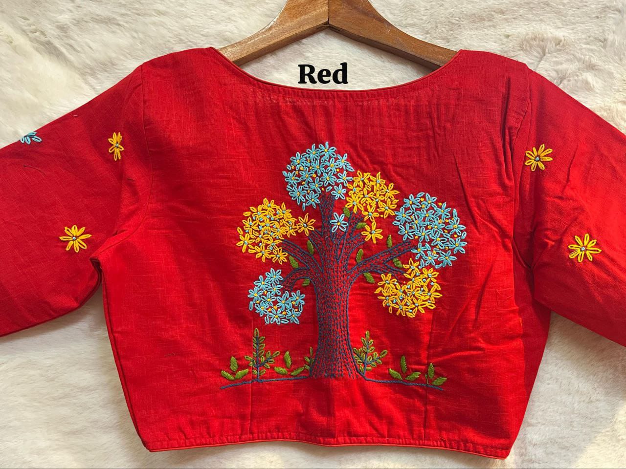Hand Kutch Work Blouse
