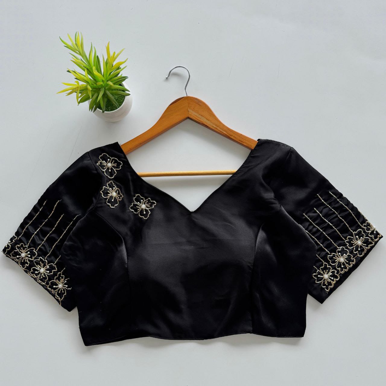 Dilruba silk handwork blouse