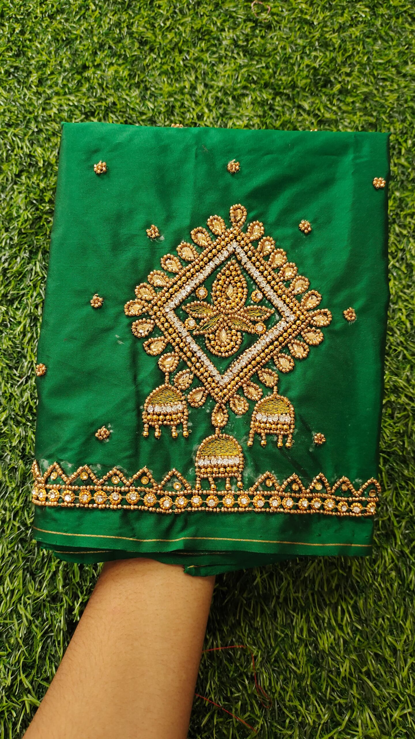 Womens Maggam Work Blouse Piece