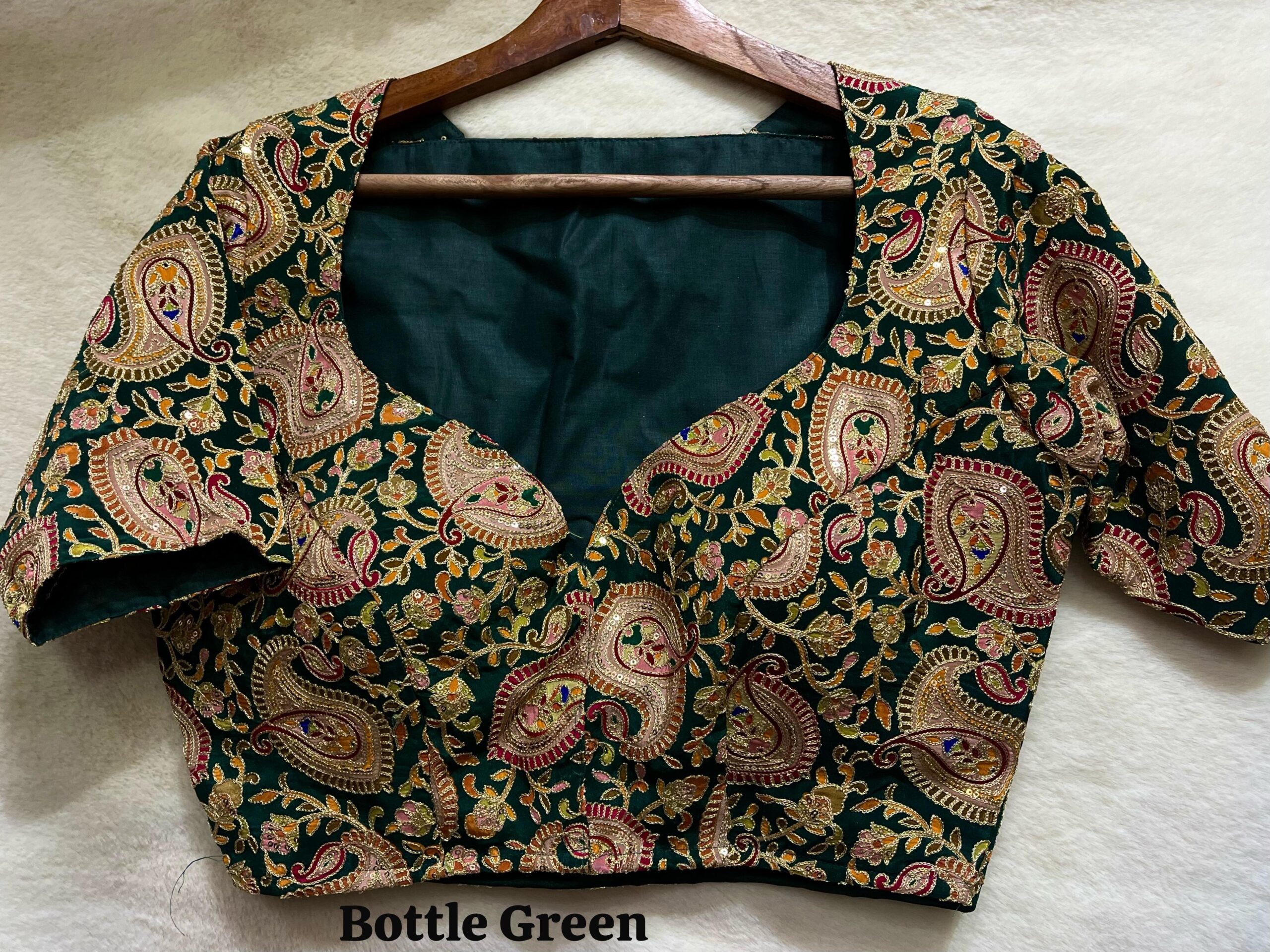 Pure Viscose Designer Blouse