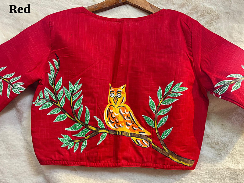 Hand Painted Blouse