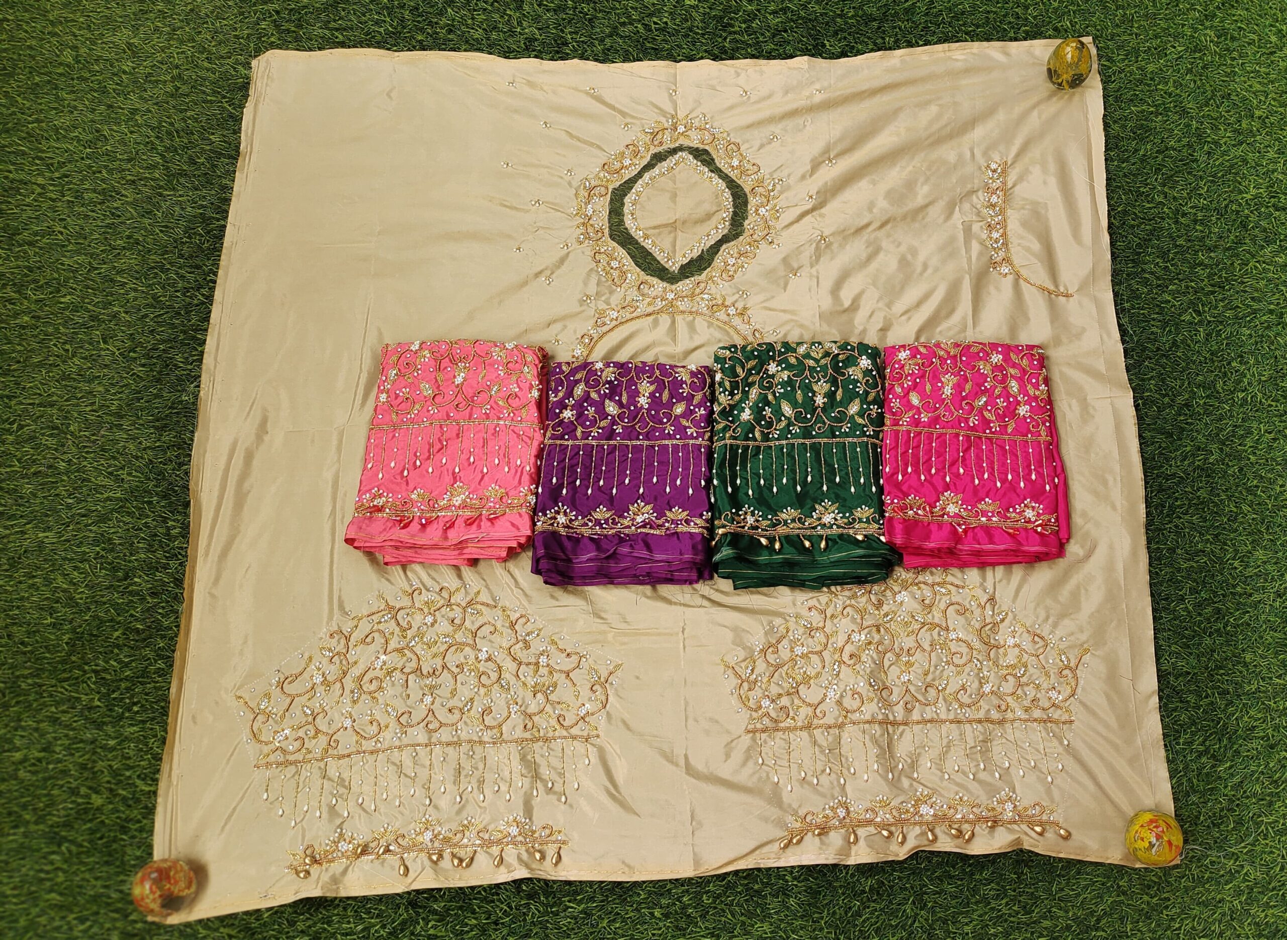 Maggam work blouse piece