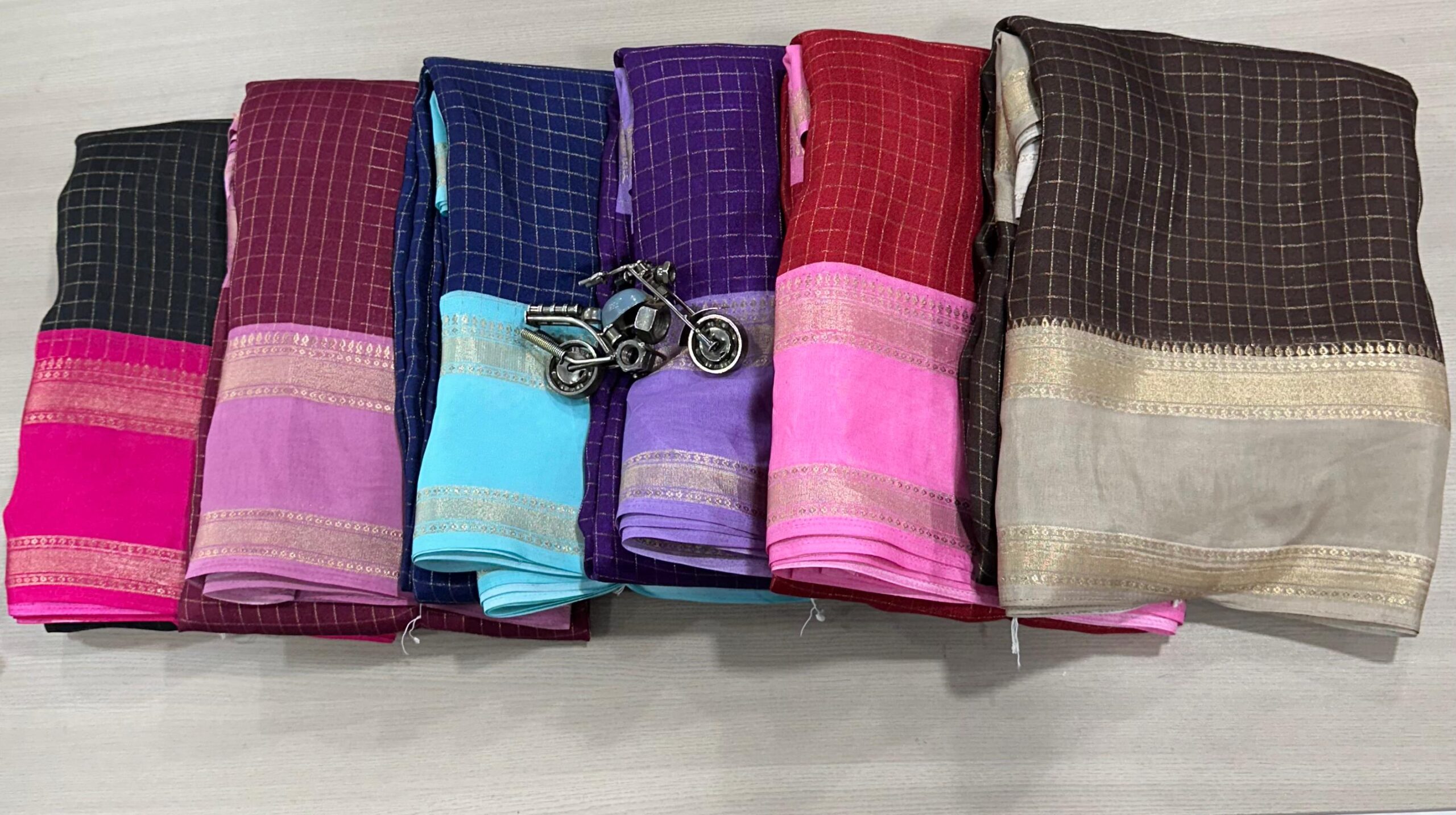 Beautiful heavy mysore silk saree