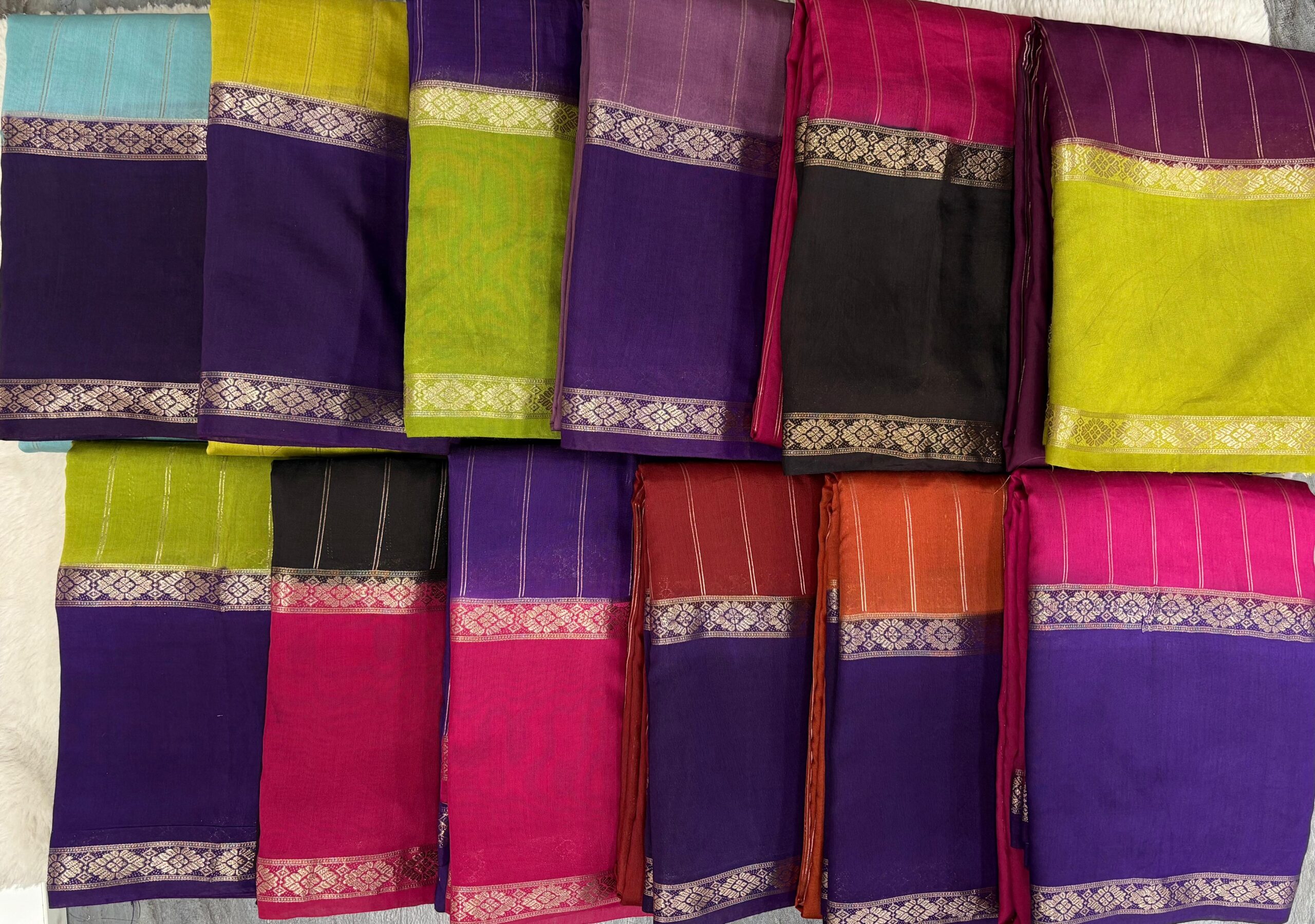 Premium viscose Assam silk