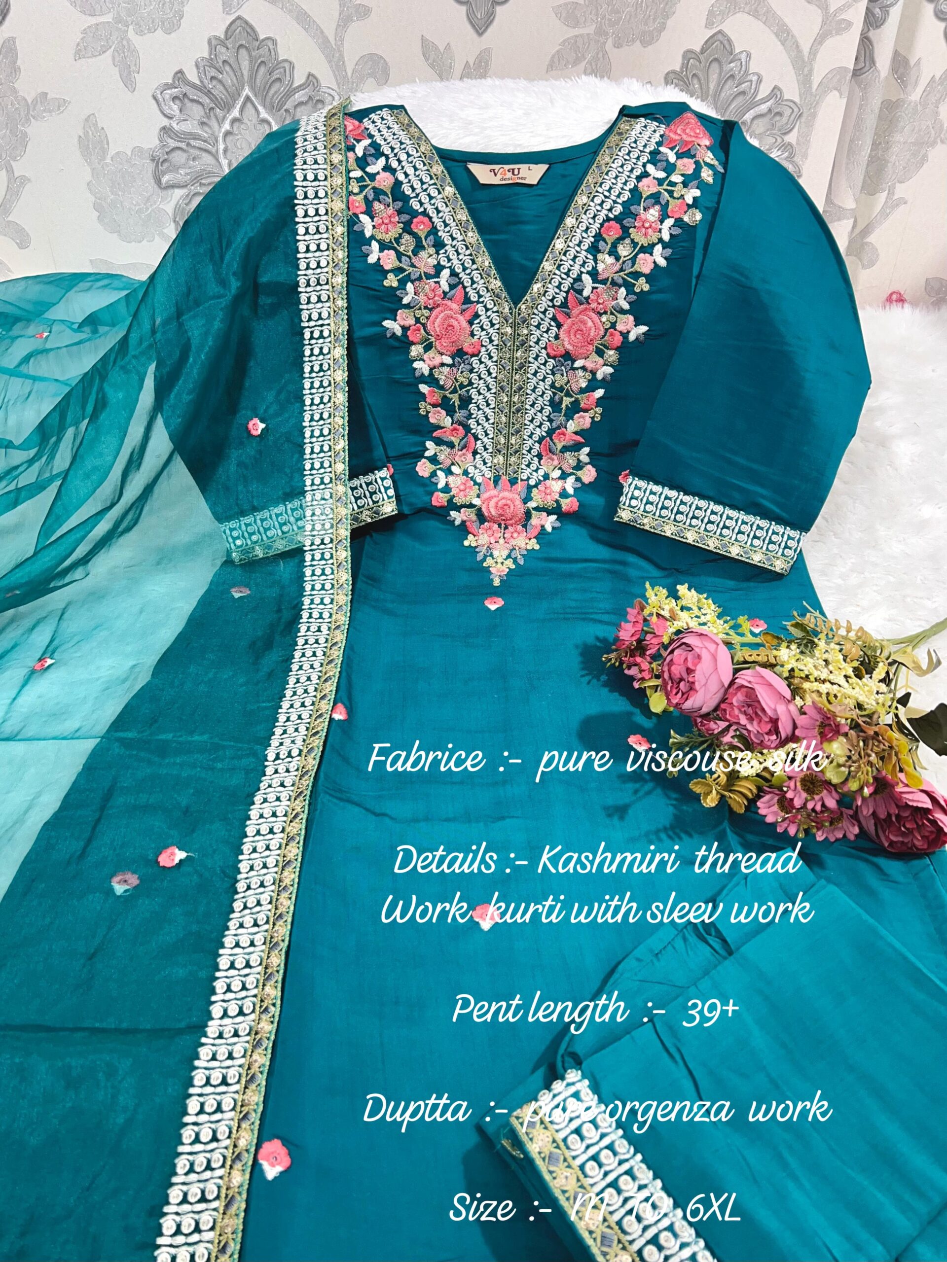 HAND WORK KURTI-2