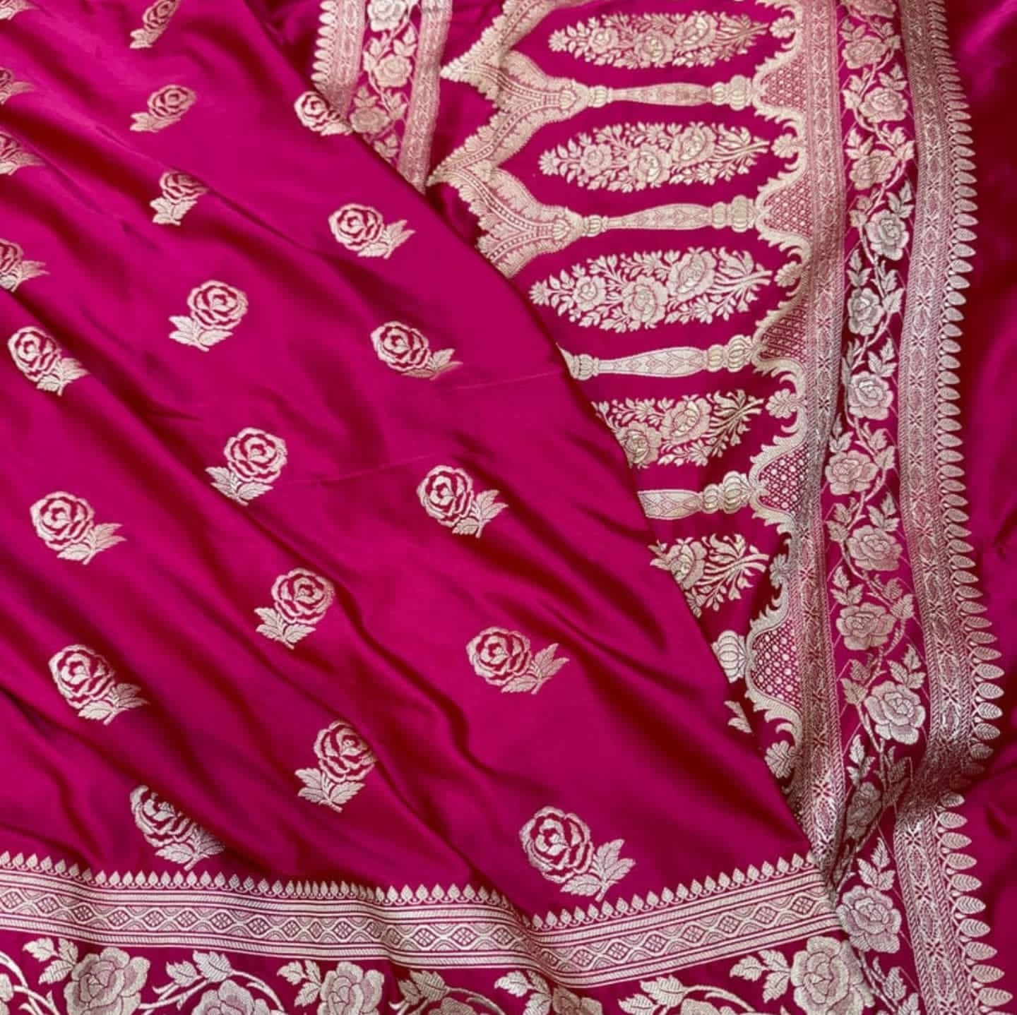 Banarasi Katan Mashru Silk Soft Fancy Saree