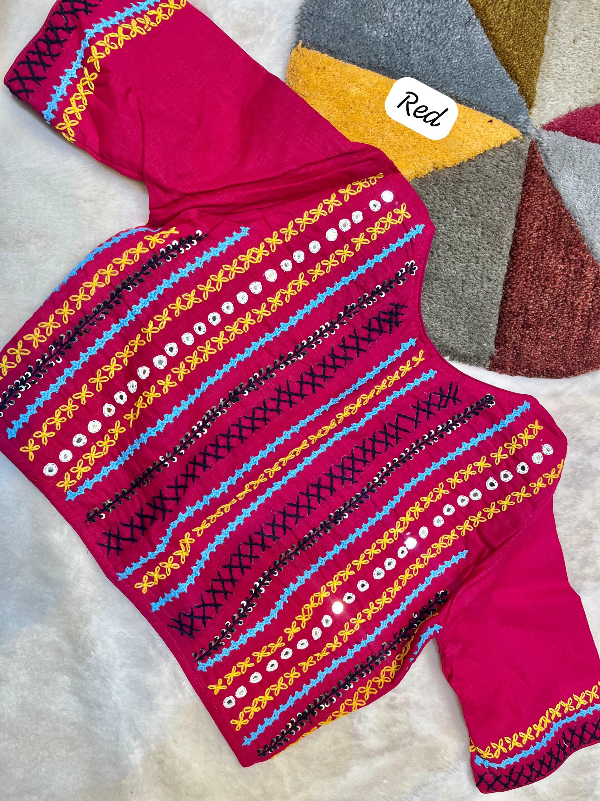 Cotton Hand work blouse