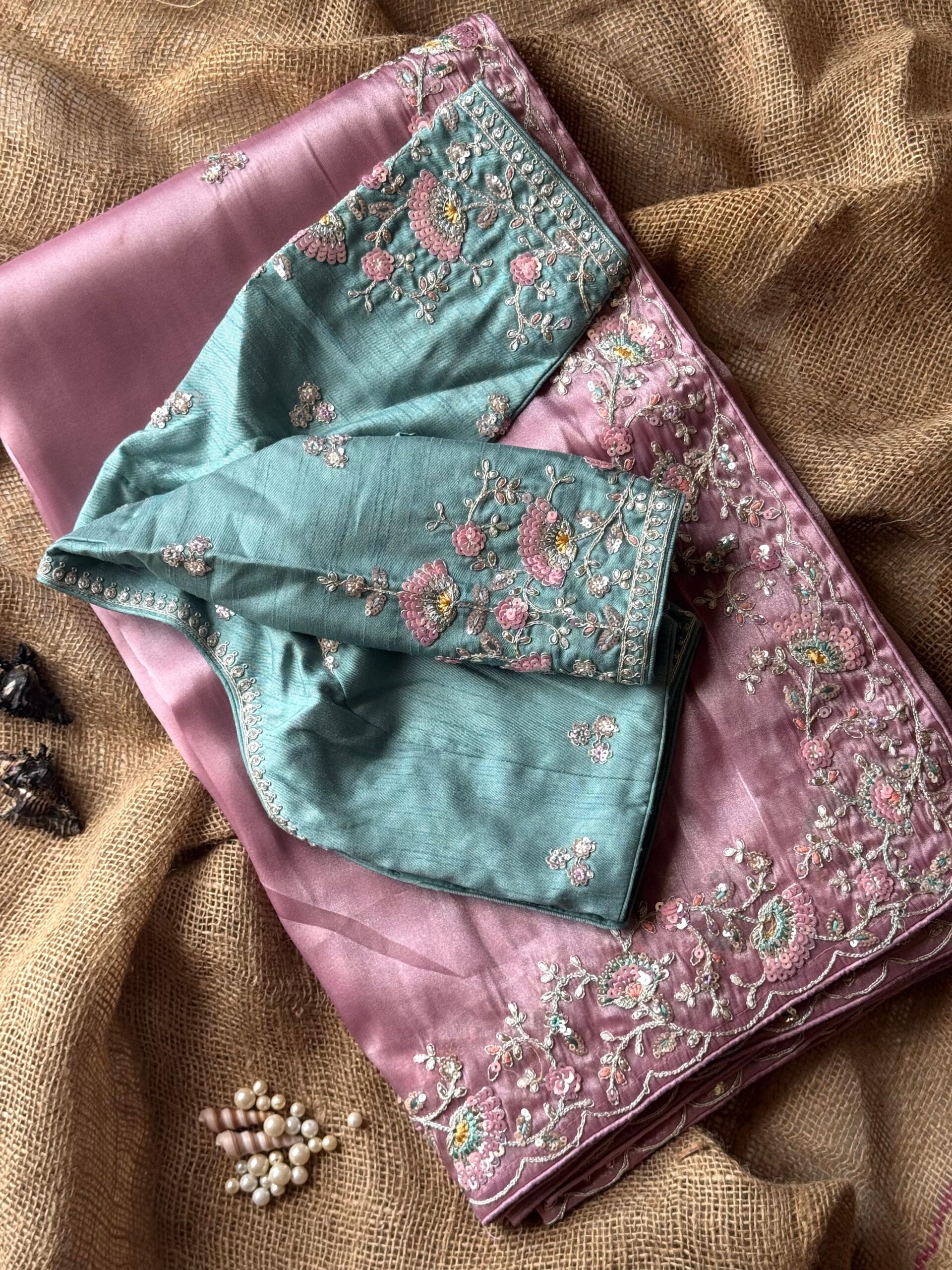 Premium tissue silk saree