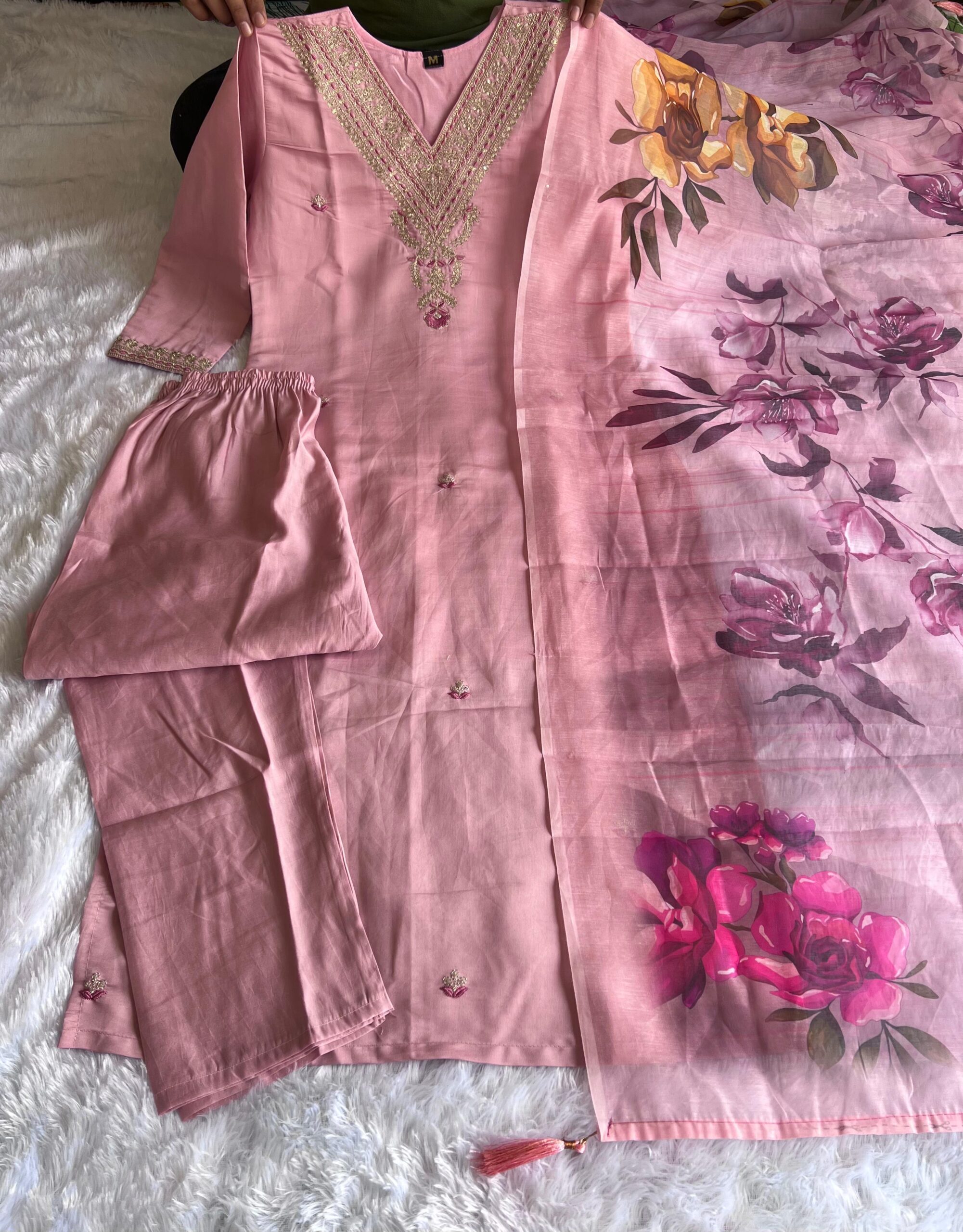 Designers Kurti Pent Dupatta Set