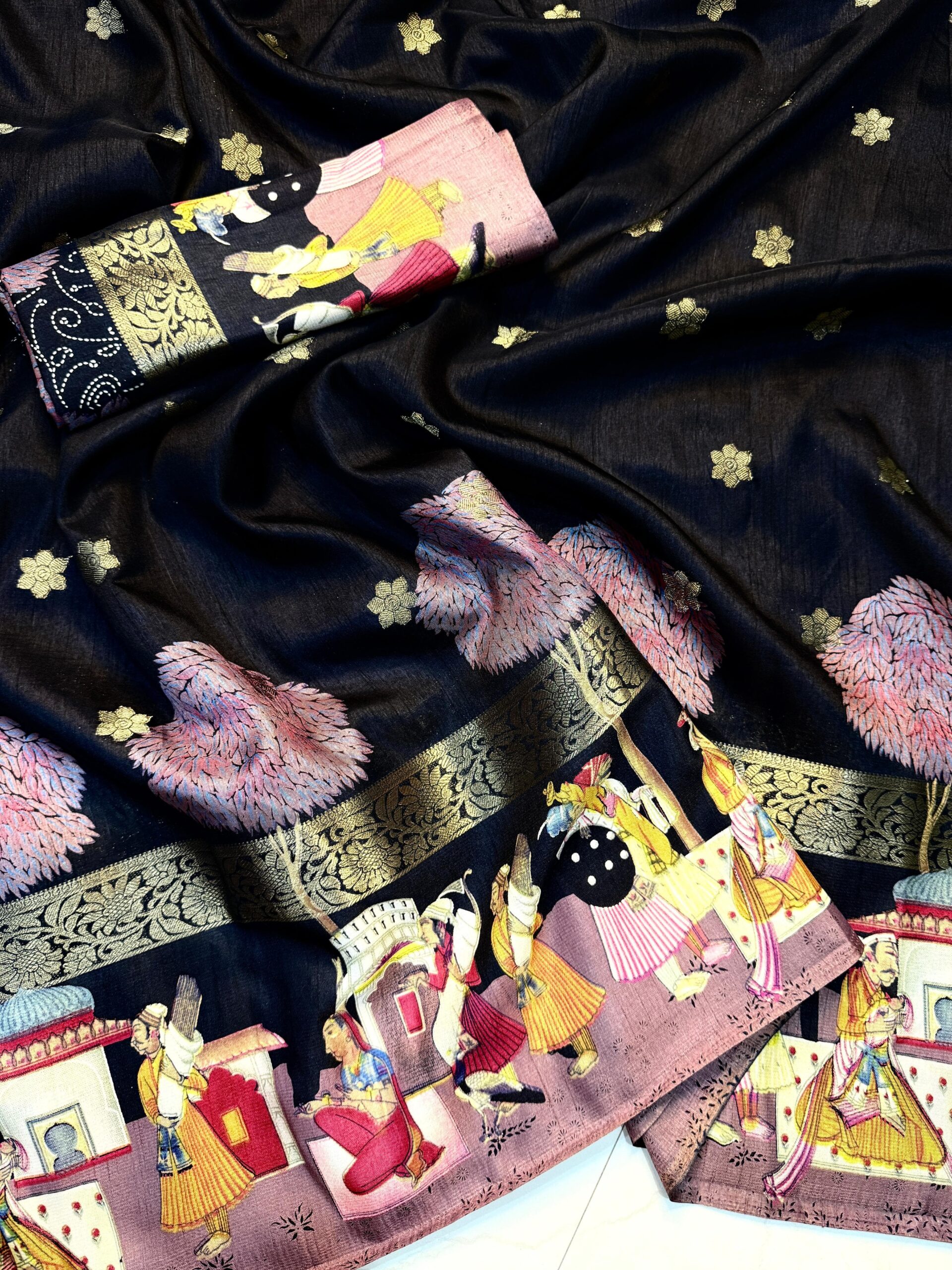 Premium dola silk saree