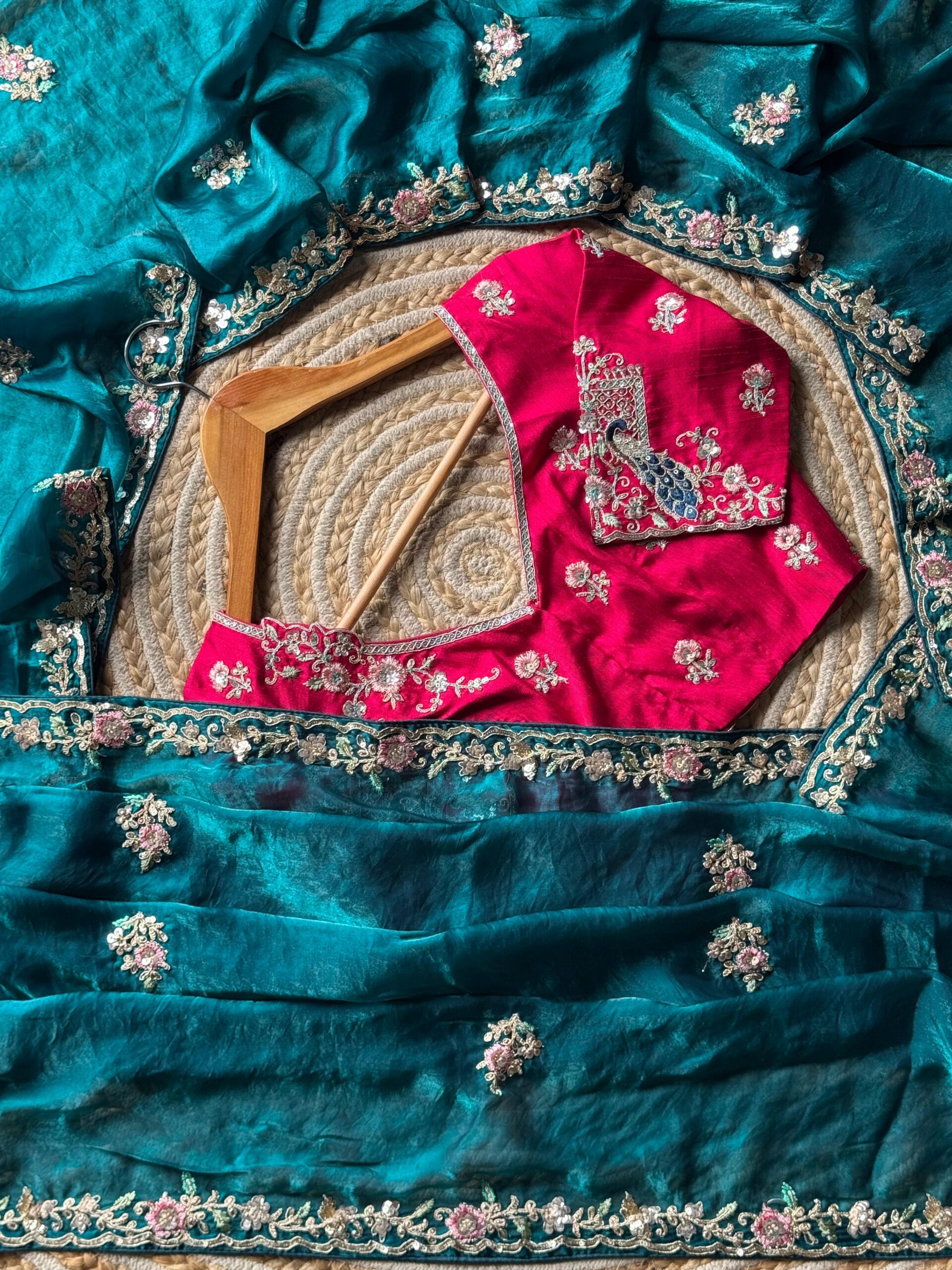 Premium space silk saree