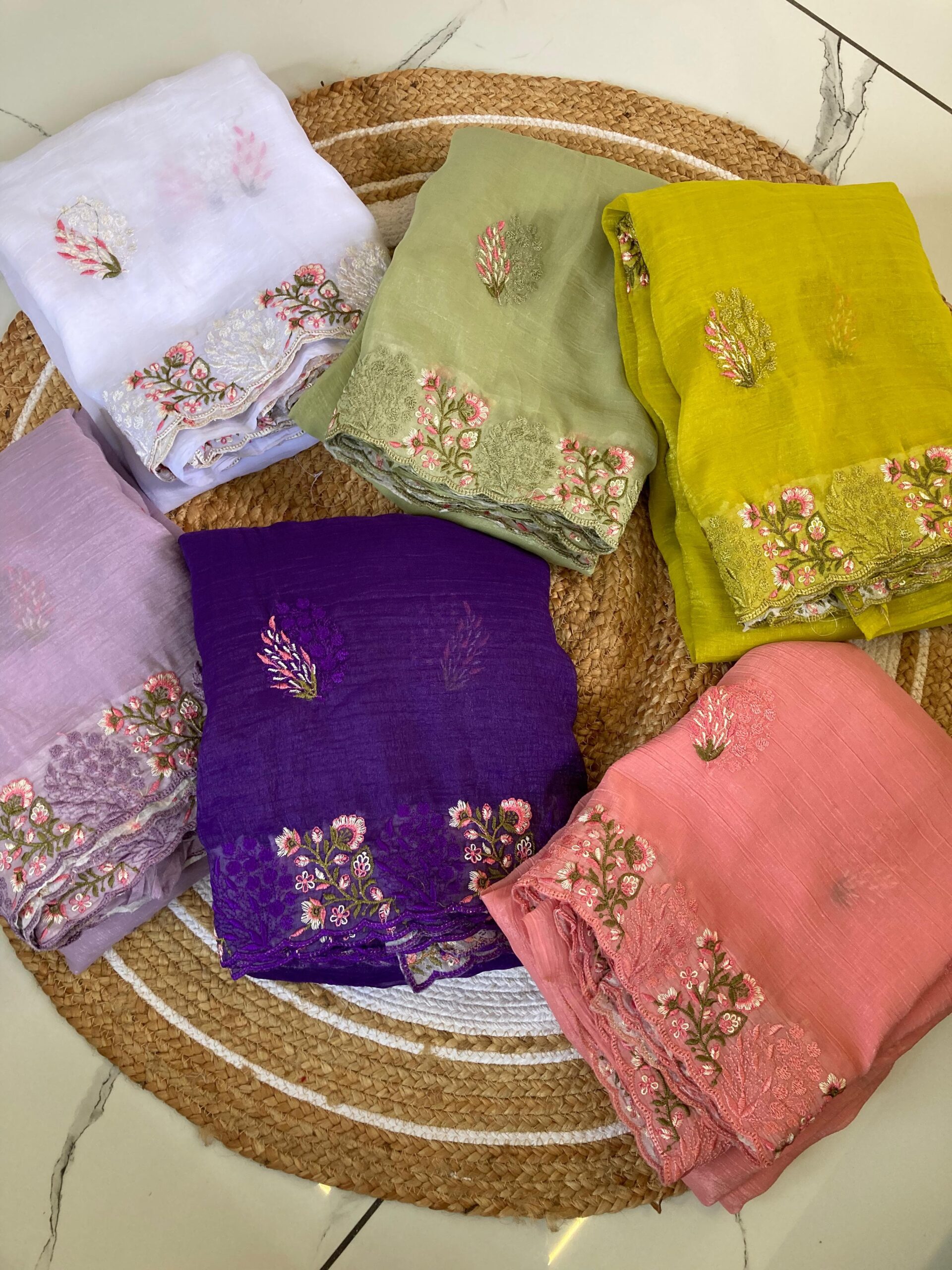 Crunchy Silk Saree