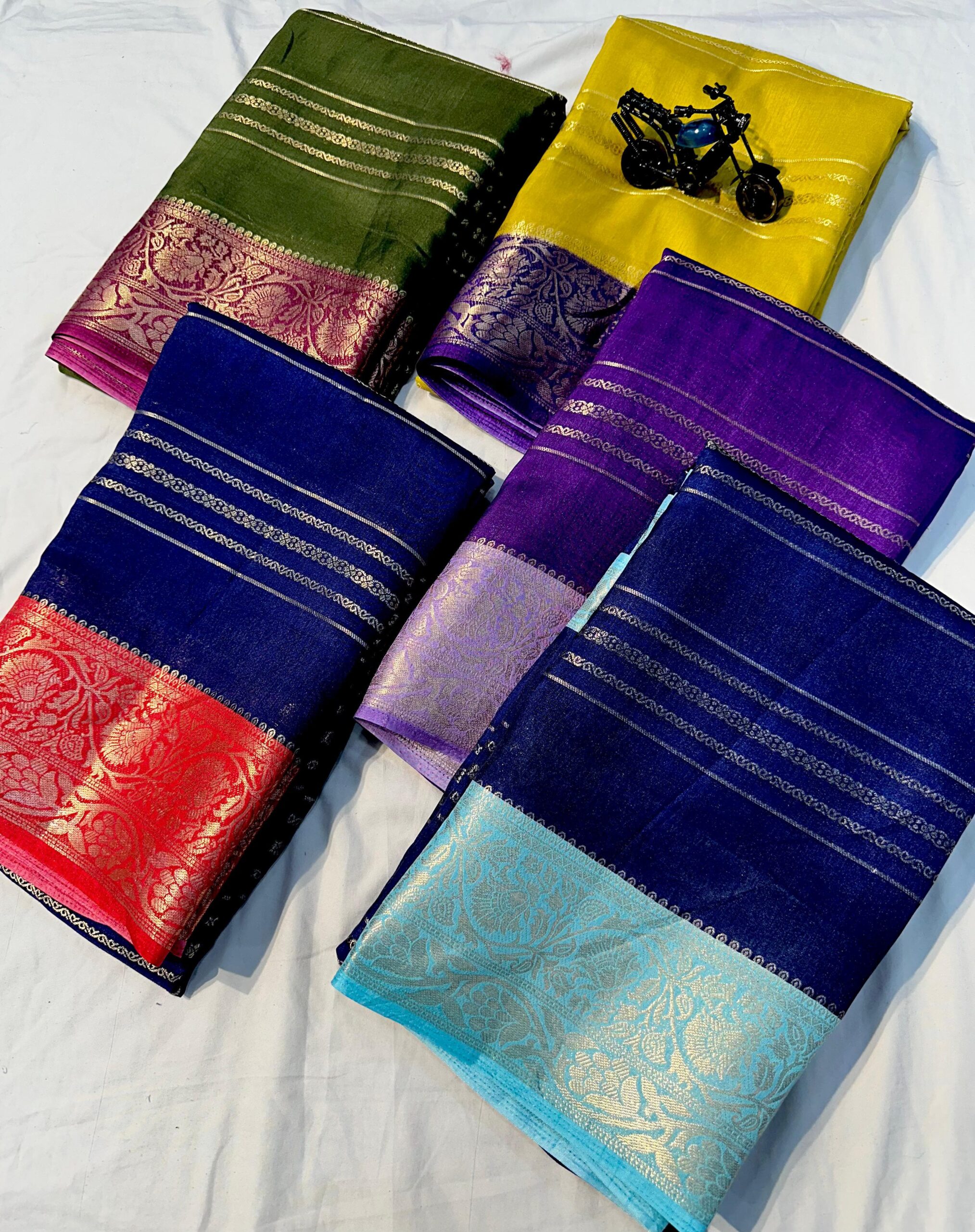 Beautiful heavy mysore silk saree