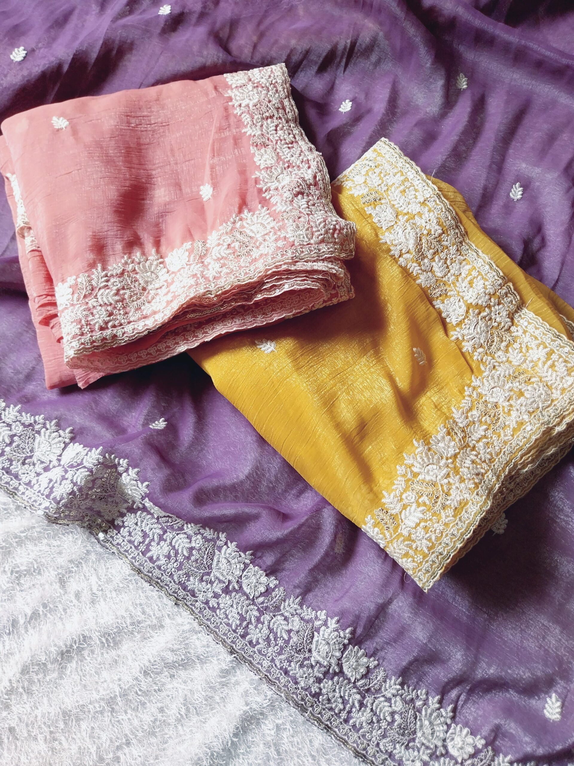 Premium Crunchy Fabric Saree