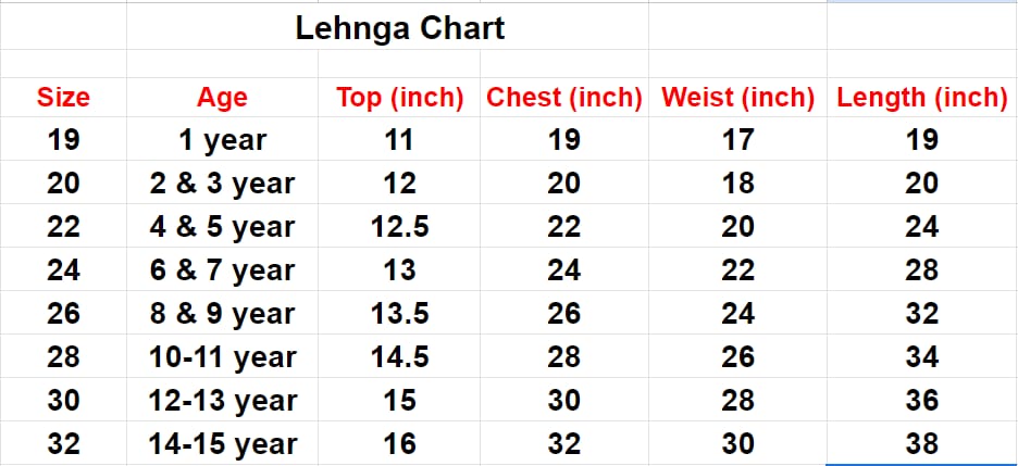 NEW LAUNCING KIDS LEHENGA